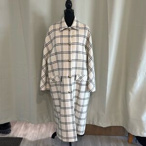 New Rosetta Getty plaid coat